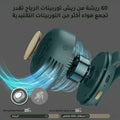 مروحة الخصر المحمولة والذكية بدون شفرات - مروحة تبريد شخصية قابلة للشحن
